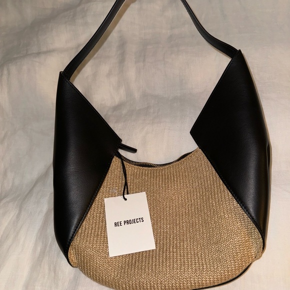REE Projects Mini Riva Raffia Bag - Picture 6 of 6